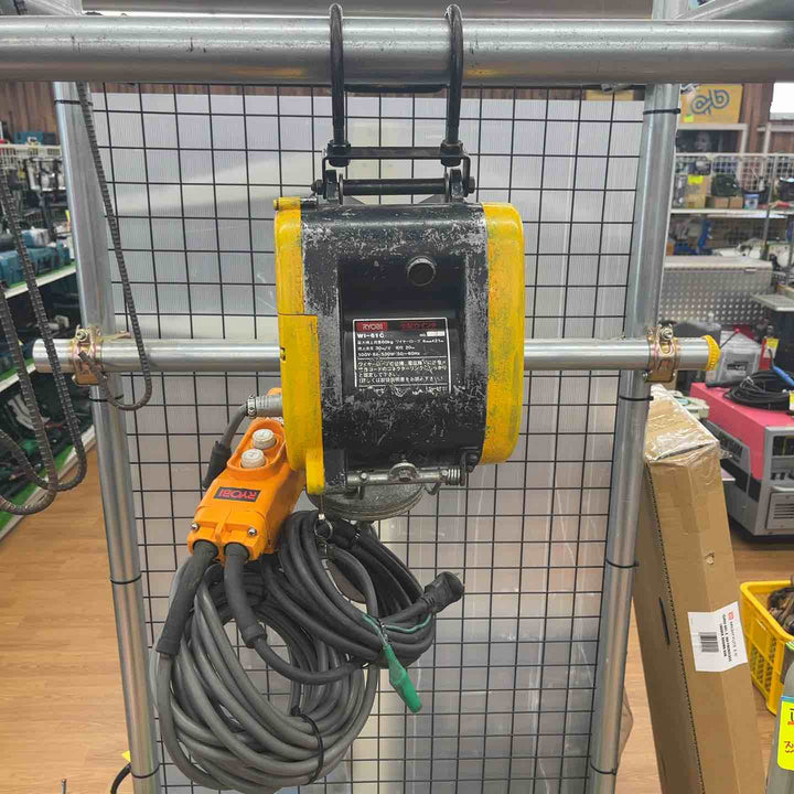 ◇リョービ(RYOBI) ウインチ WI-61C(21M) ワイヤー交換済み！【岩槻店】