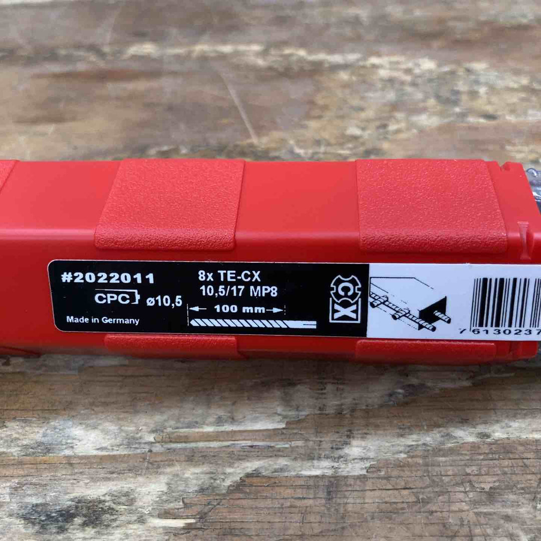 【未使用品】ヒルティ/HILTI ドリルビット 8X TE-CX 10.5/17 SDS-plus 6本入り【柏店】