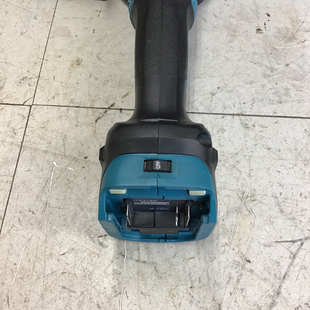 【中古美品】 マキタ/makita 100mmコードレスディスクグラインダ・GA418DZ 【鴻巣店】