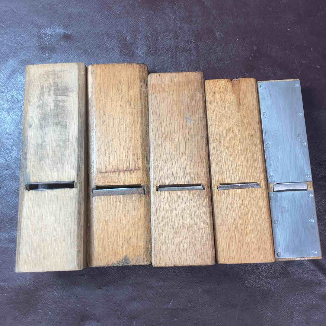 【中古品】 鉋(かんな) 福寿・貴光・永壽・古佐吉・是行・河怡(かわよし)・國明(組子鉋) 7個セット 【東大和店】