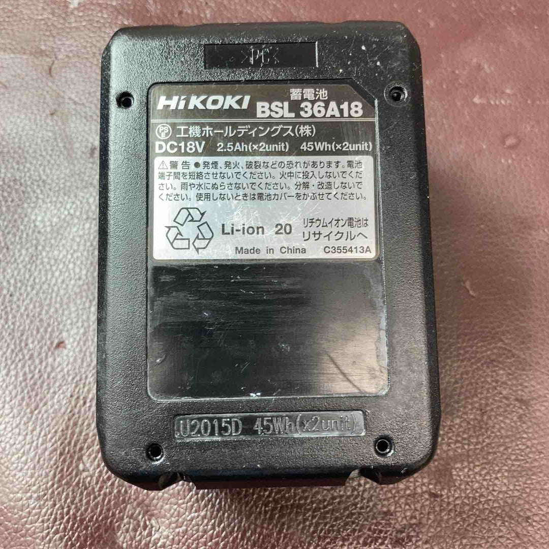 【中古美品】★ハイコーキ(HIKOKI ※旧:日立工機) 125mmコードレスディスクグラインダ G3613DA(XP)【東大和店】