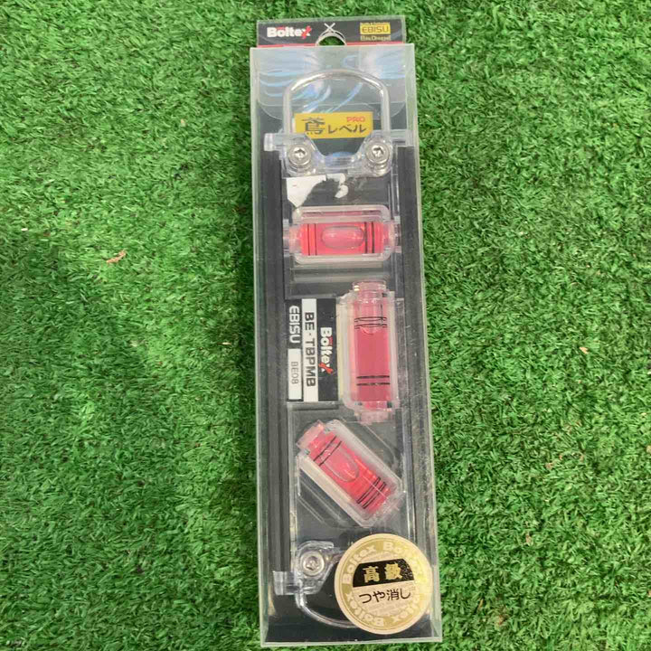 Boltex EBISU 鳶レベルPRO BE-TBPM サイズ160mm 水平器 ピンク×2 青×3 黒×2【町田店】