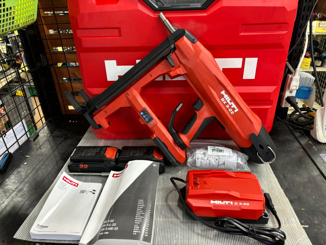 HILTI ヒルティ BX 3-L-22 充電式コンクリートネイラー (長いピン) 鋲打機 【越谷店】