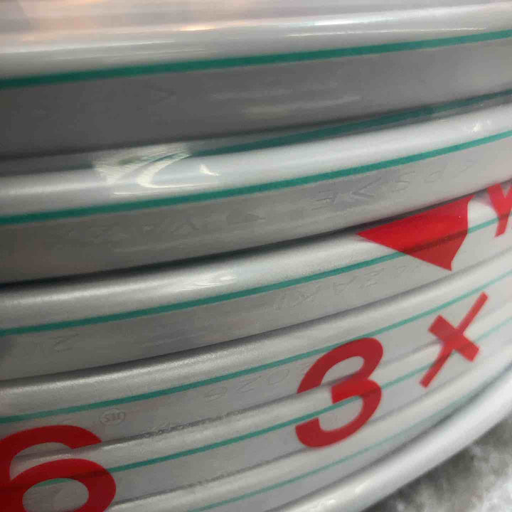 【未使用品】YAZAKI  VVFケーブル 3×1.6mm 100ｍ巻 Gライン 黒・白・緑 シール剥がれあり【八潮店】
