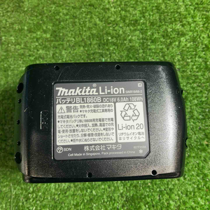 【未使用品】 マキタ (makita) リチウムイオンバッテリー 18V/6.0Ah BL1860B　10個セット 【藤沢店】