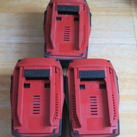 ▼ヒルティ(Hilti) リチウムイオンバッテリー B22 8.0 22V/8.0Ah　【3台セット】①【川崎店】