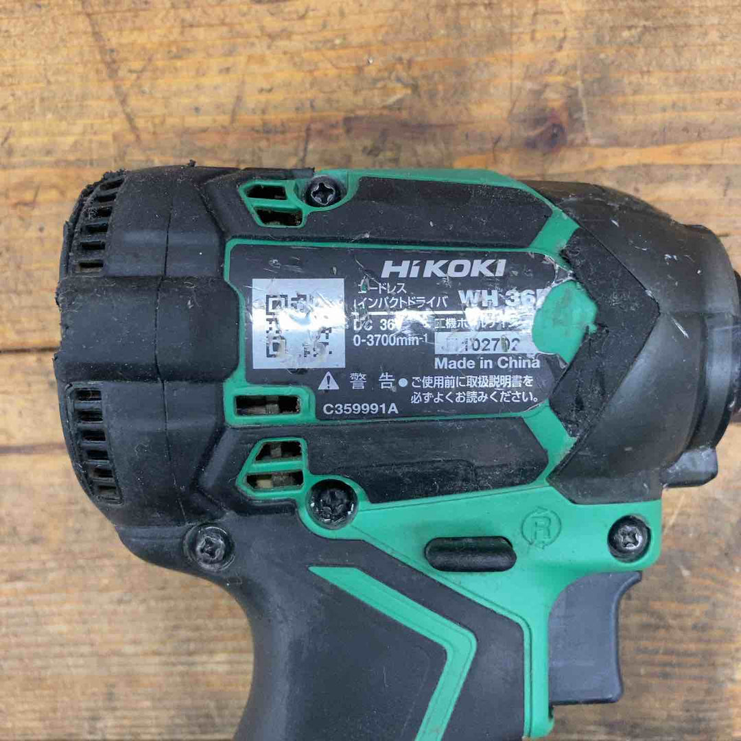 【中古】★ハイコーキ(HIKOKI ※旧:日立工機) コードレスインパクトドライバー WH36DC(NN)【所沢店】