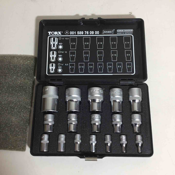 ハゼット HAZET 17点 TORX トルクス ソケット【戸田店】
