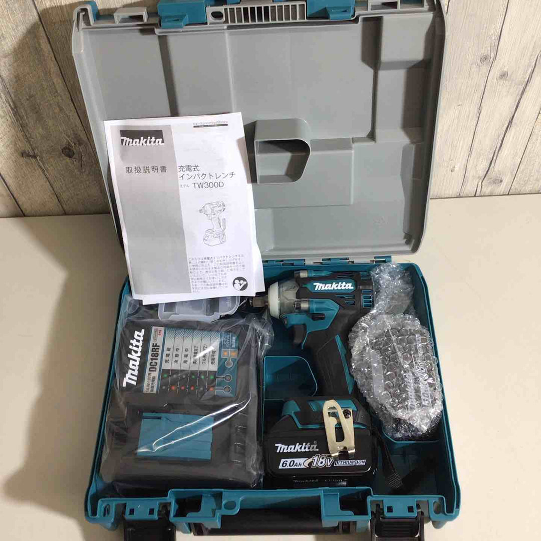 【未使用品】マキタ(makita) コードレスインパクトレンチ TW300DRGX 2台セット【戸田店】