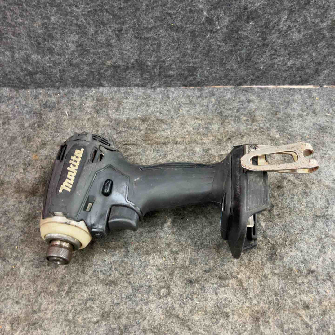【現状品】★マキタ(makita) コードレスインパクトドライバー TD172DZB 動くが、ライト・パネル不灯。手元スイッチX。【鴻巣店】