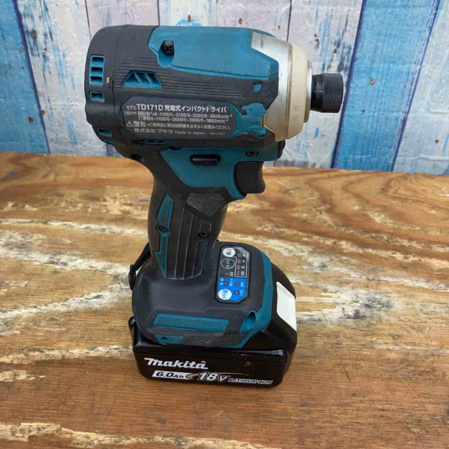 安心保証付き 【未使用】makita マキタ 充電式インパクトドライバ 