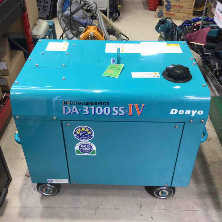 【店頭受取り限定】Denyo (デンヨー) 小型ディーゼル発電機 DA-3100SS-IV 防音型【町田店】