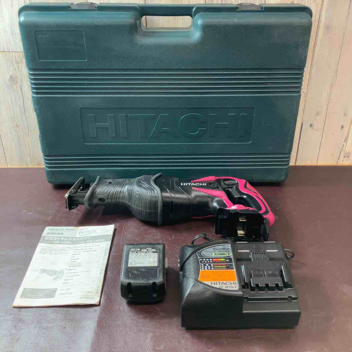 【中古品】 ハイコーキ(HIKOKI ※旧:日立工機) 14.4V コードレスセーバーソー CR14DSL(LJCK)(R) 【東大和店】