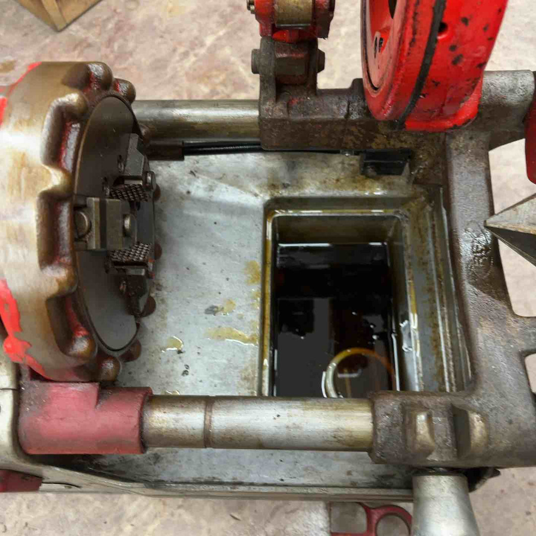 【店頭受取り限定】◇レッキス(REX) ねじ切り機 N40A3 N40AⅢダイヘッド2個付き(付属プラス1個)【所沢店】