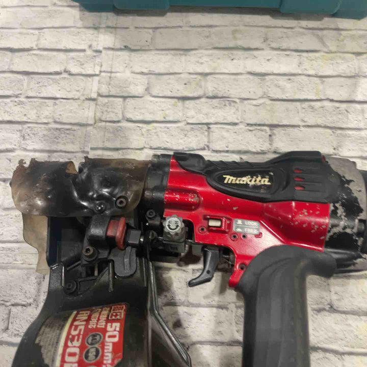 【中古品】★マキタ(makita) 高圧エア釘打ち機 AN530H  50mm ワイヤ シート【柏店】