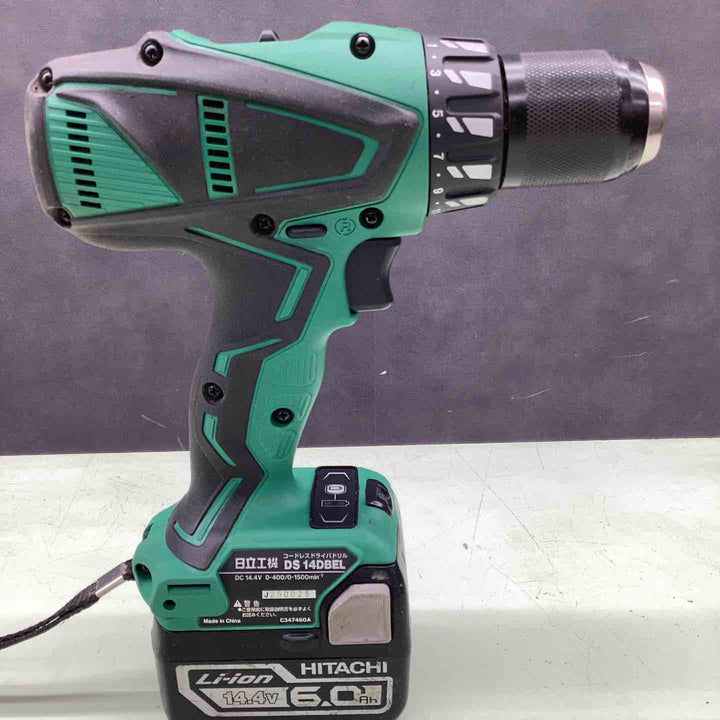★ハイコーキ(HIKOKI ※旧:日立工機) コードレスドリルドライバー DS14DBEL(2LLCK)【越谷店】