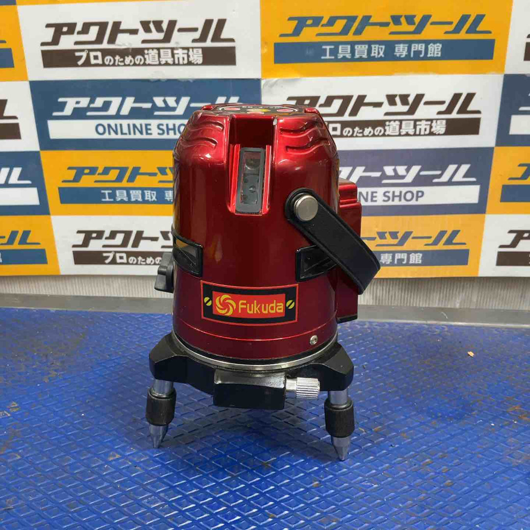 ◇FUKUDA フクダ 360℃ フルライン レーザー墨出し器 EK-436P 標準セット【アルミケース】【草加店】