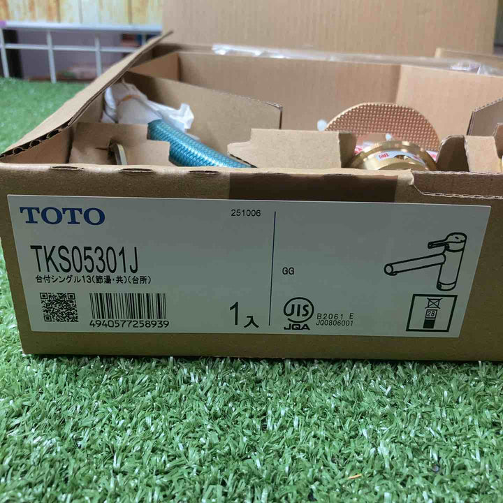 ◇TOTO 混合水栓 TKS05301J【川崎店】