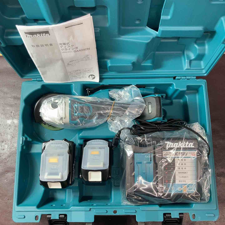 【未使用(店頭展示品)】★マキタ(makita) 100mmコードレスディスクグラインダ GA404DRGXN【東大和店】