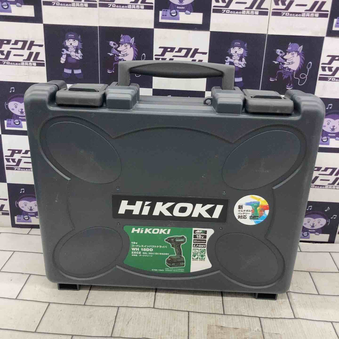 ◇ハイコーキ(HiKOKI) コードレスインパクトドライバー WH18DD(2XCZ)【所沢店】