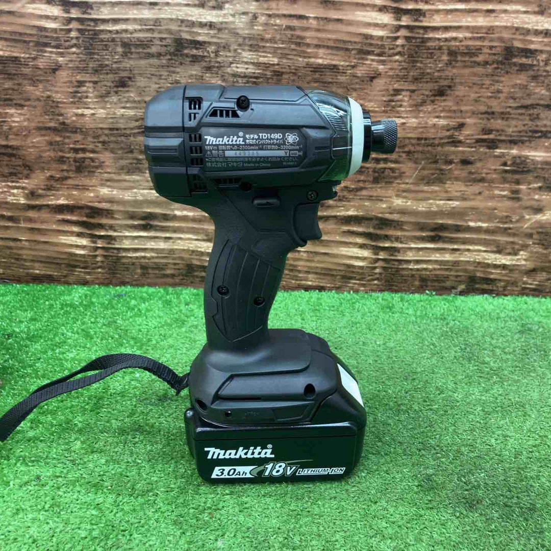 マキタ(makita) コードレスインパクトドライバー TD149DRFXB【川越店】