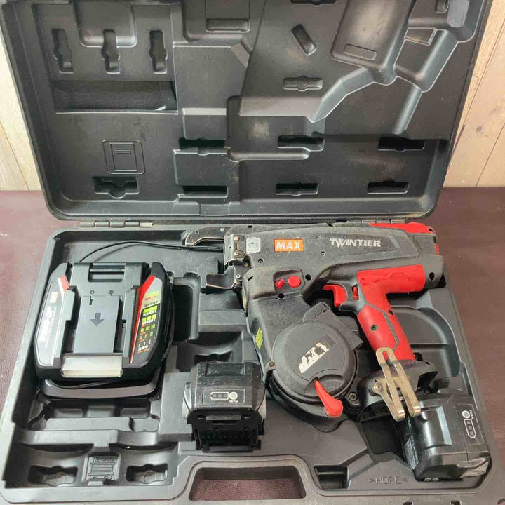 【中古品】 マックス(MAX) 鉄筋結束機 ツインタイア RB-440T-B2C/1450A 14.4V 【東大和店】