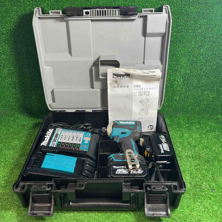 マキタ(makita) コードレスインパクトドライバー TD161DRGX【藤沢店】