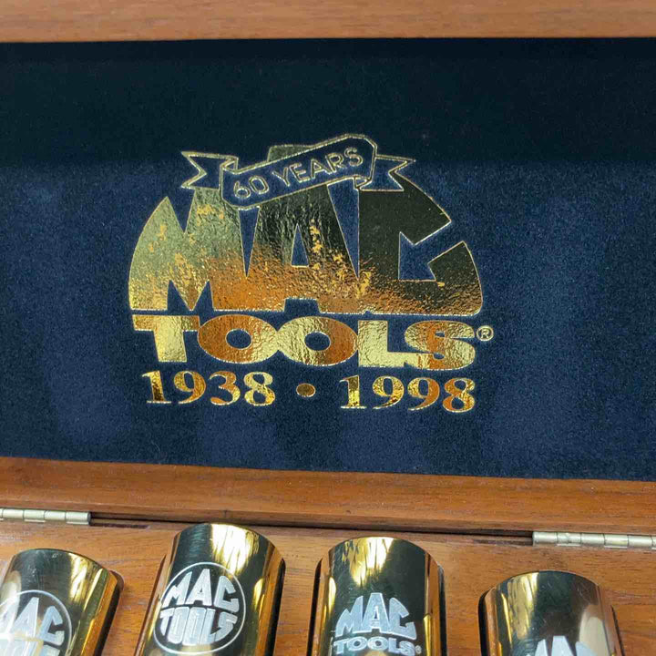 【中古美品】 マックツール(MACTOOLS) 24ｋソケットセット 60周年記念 1999年 GOLD 未使用長期保管品 【東大和店】