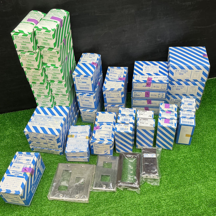 ナショナル WT6101G WN9513 WTF1302A WTF10025G 約120個 プレート コンセント まとめ セット 大量