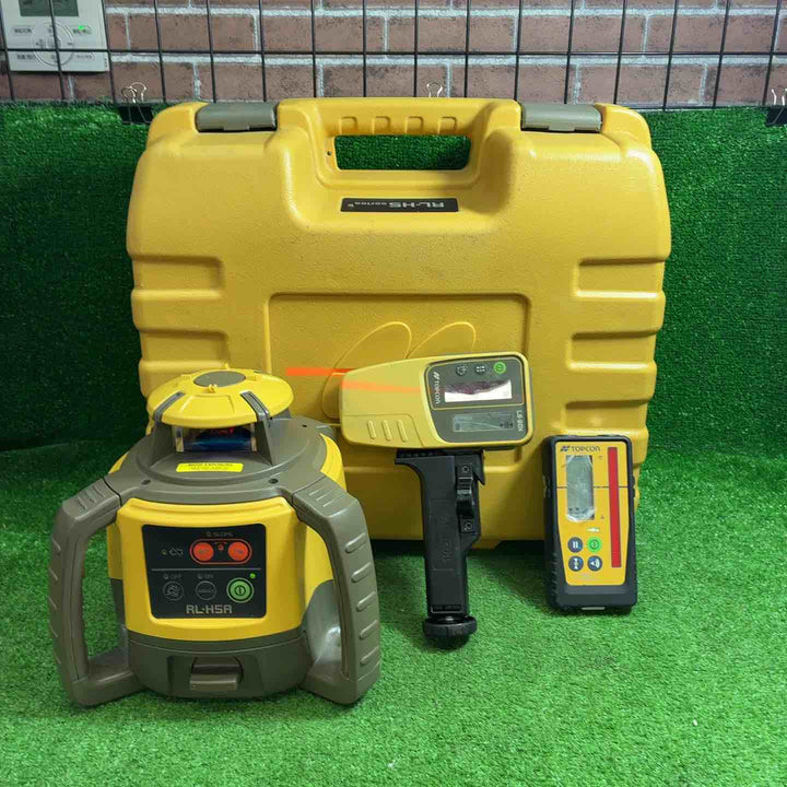 トプコン(TOPCON) ローテーティングレーザー RL-H5ADB(乾電池仕様)/デジタル受光器LS-100D付【藤沢店】
