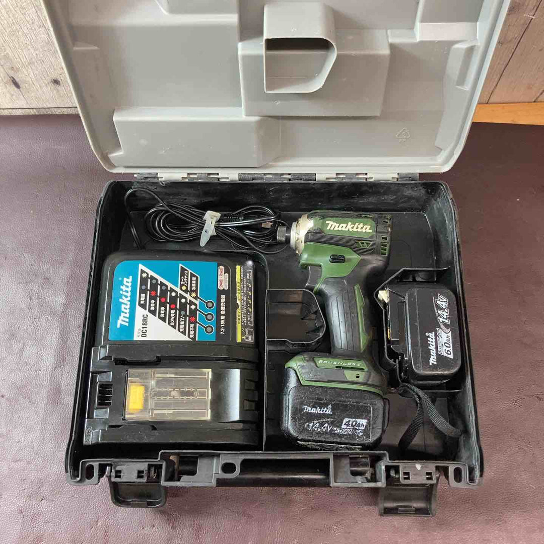 【中古品】マキタ(makita) コードレスインパクトドライバー TD161DRGX 14.4V バッテリー6.0Ah、4.0Ah【東大和店】