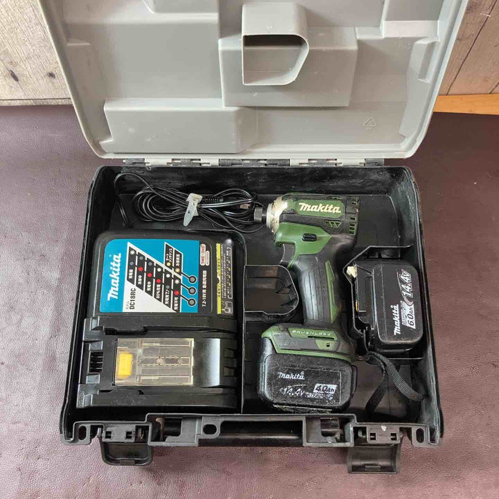 【中古品】マキタ(makita) コードレスインパクトドライバー TD161DRGX 14.4V バッテリー6.0Ah、4.0Ah【東大和店】