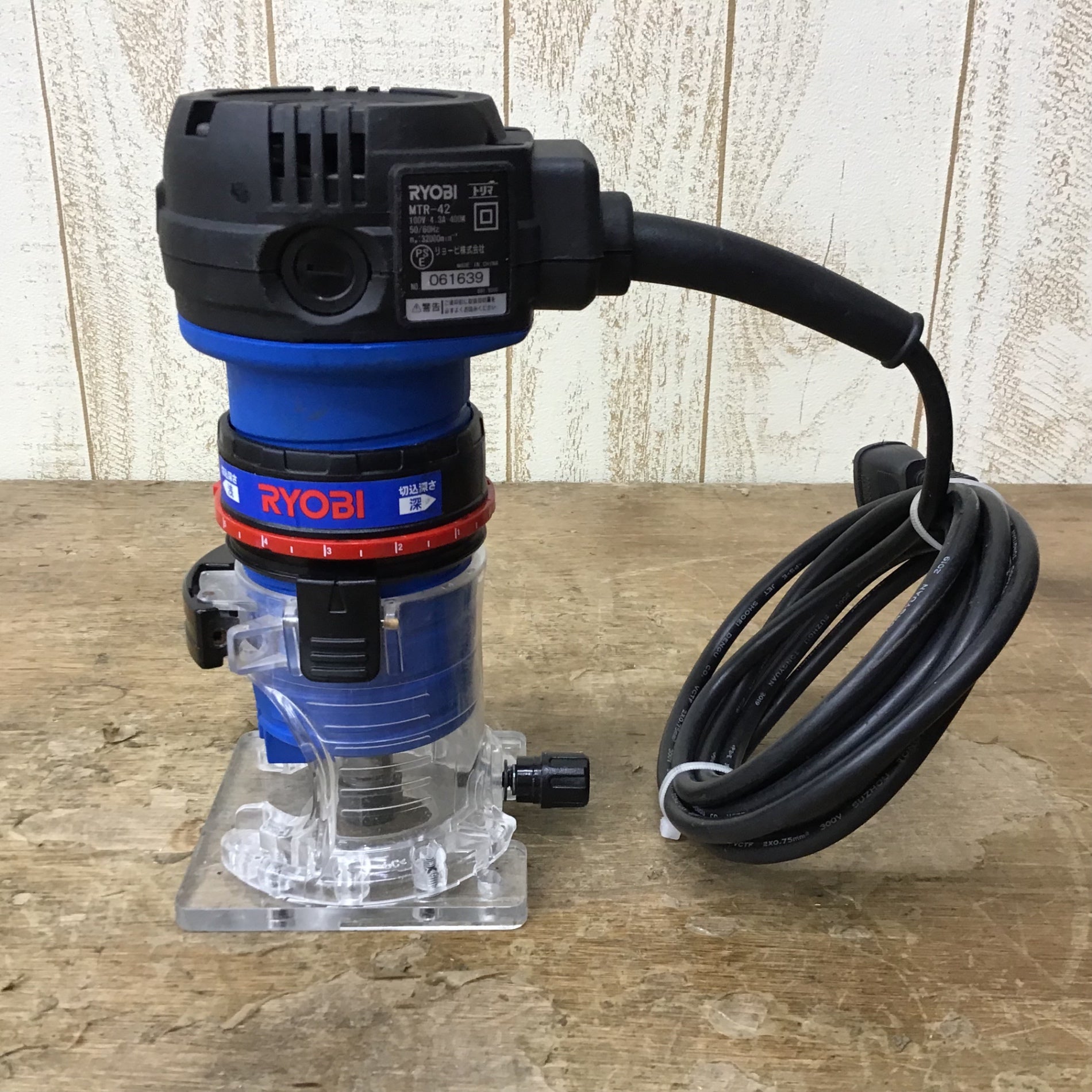 〇リョービ(RYOBI) トリマ MTR-42【柏店】 – アクトツールオンライン