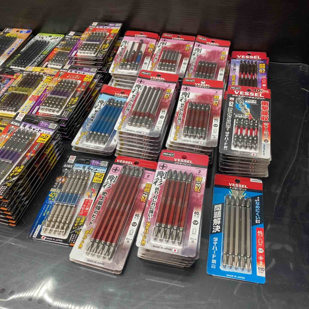 ▼ビット5本入り×100個まとめ売り！ANEX アネックス 龍靭 VESSEL ベッセル サキスボ等♪ +インパクト用【川越店】