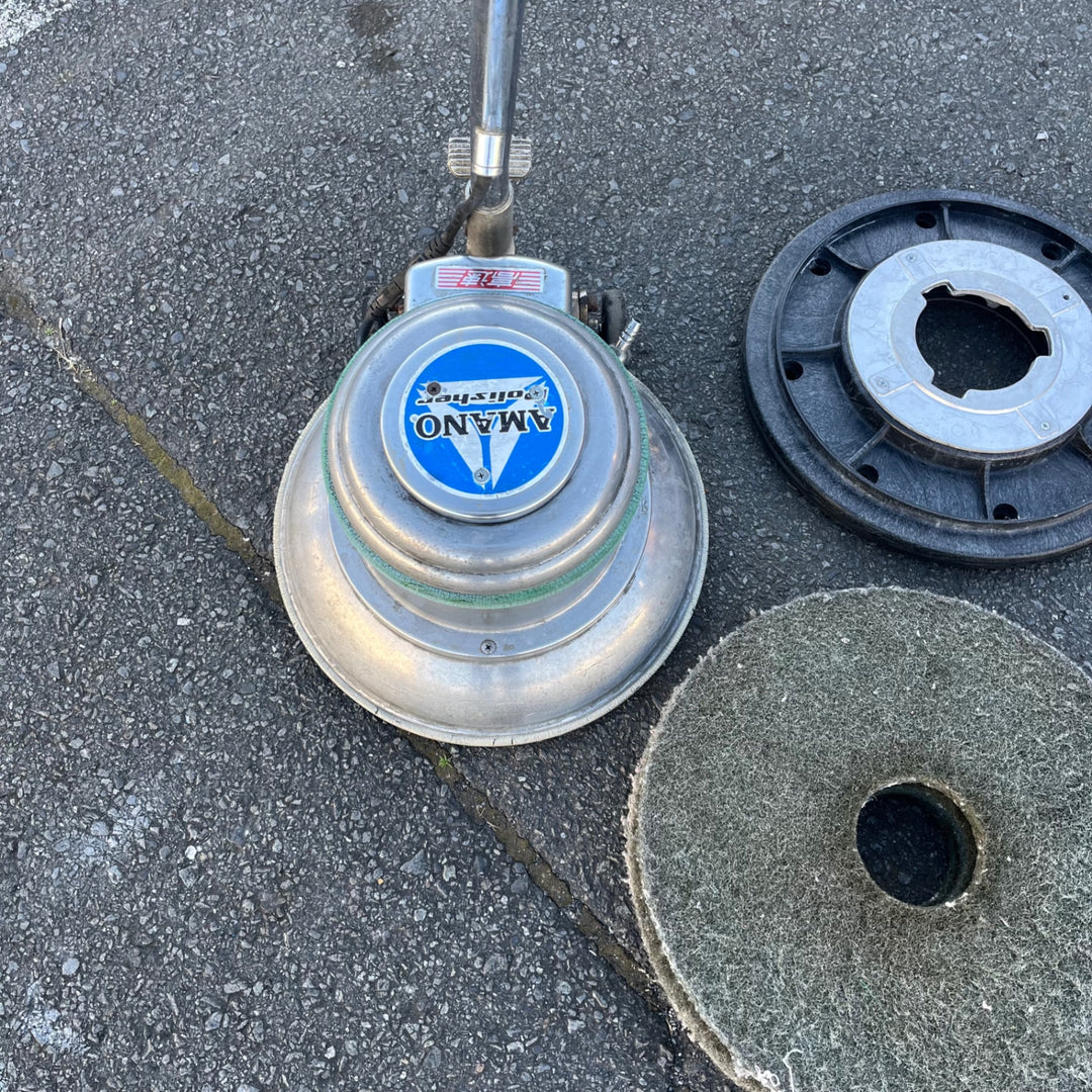 【店頭受取り限定】◇武蔵電機(アマノ武蔵) 床ポリッシャ CCP-120H/高速型【東大和店】