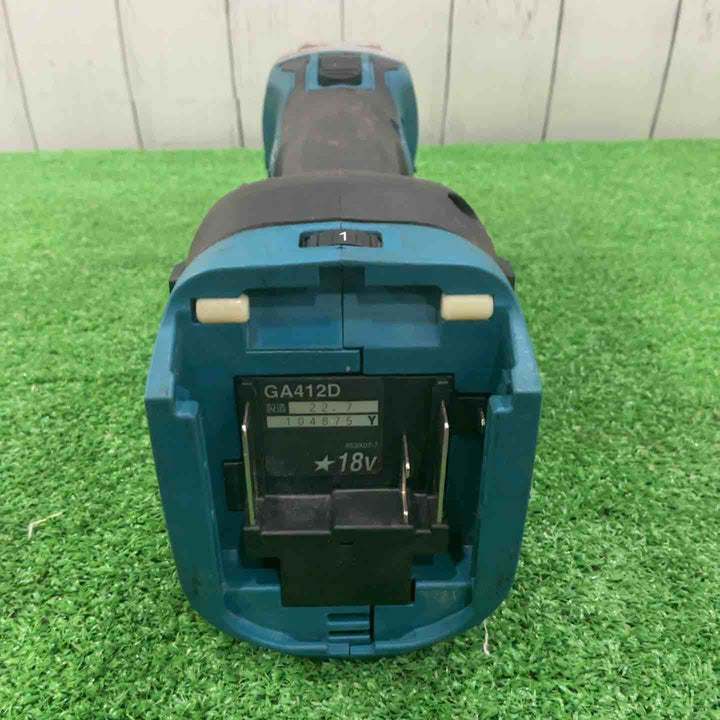 ★マキタ(makita) 100mmコードレスディスクグラインダ GA412DZ 18V 動作確認済【川口店】