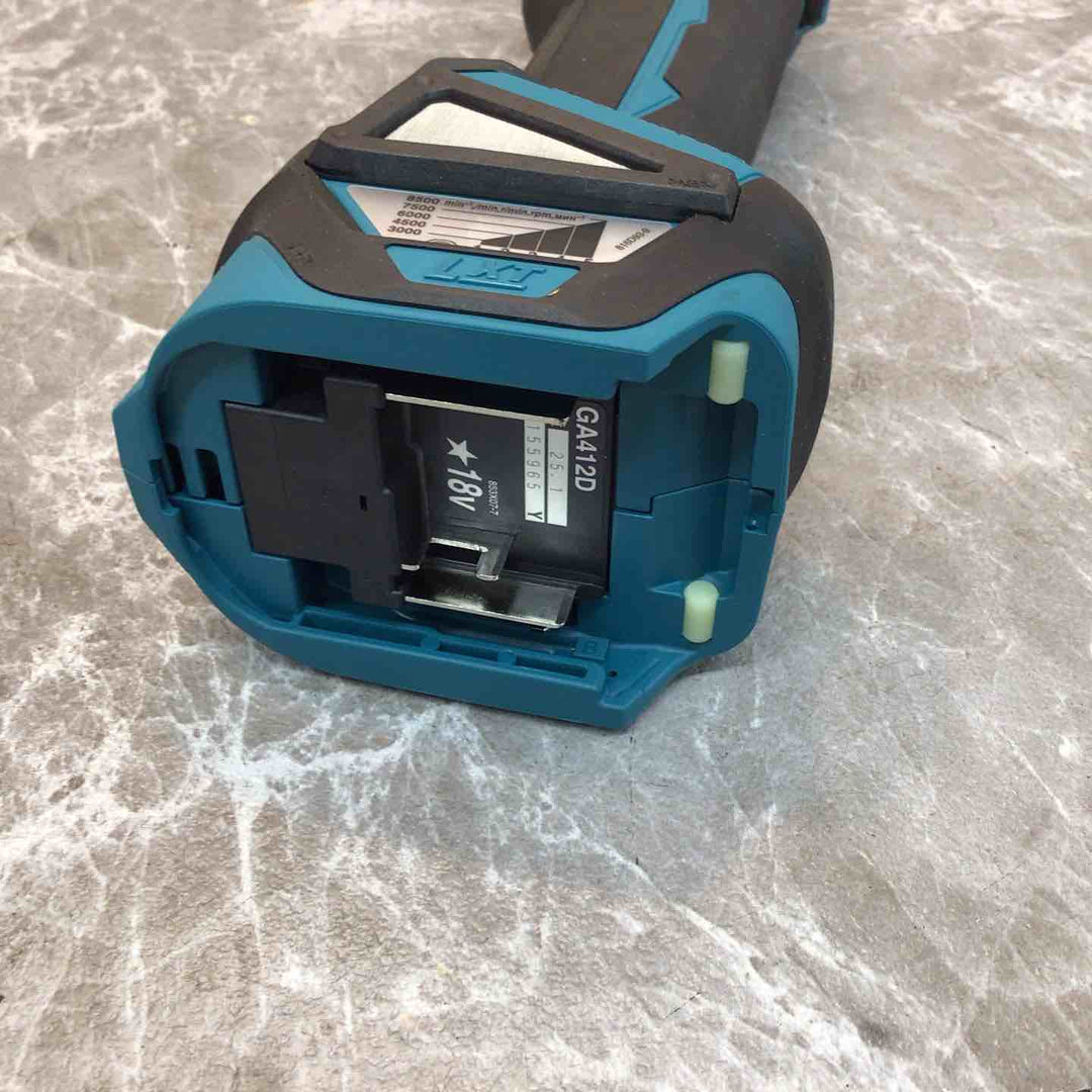 ★マキタ(makita) 100mmコードレスディスクグラインダ GA412DZ【八潮店】