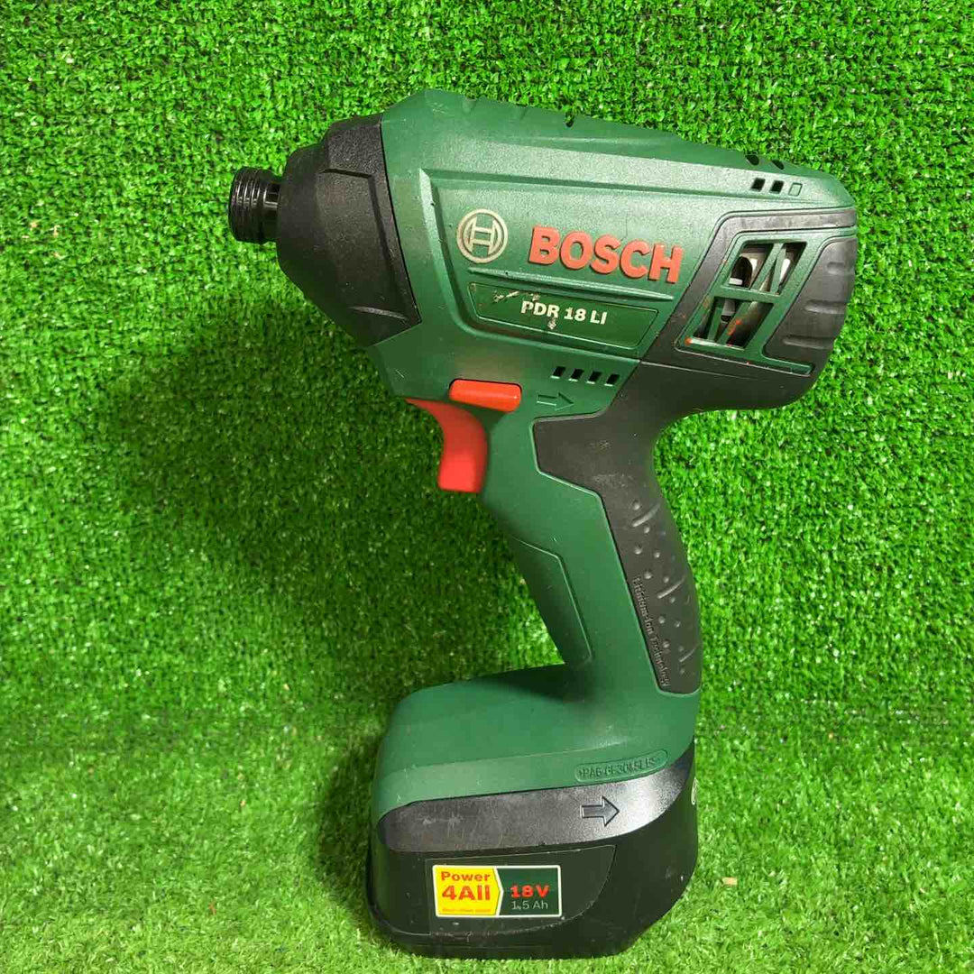 【中古品】BOSCH(ボッシュ) 18Vバッテリーインパクトドライバー PDR18LIN 【藤沢店】