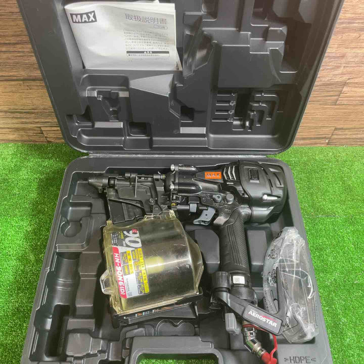 マックス(MAX) 高圧エア釘打ち機 HN-90N6(D)-BK【桶川店】