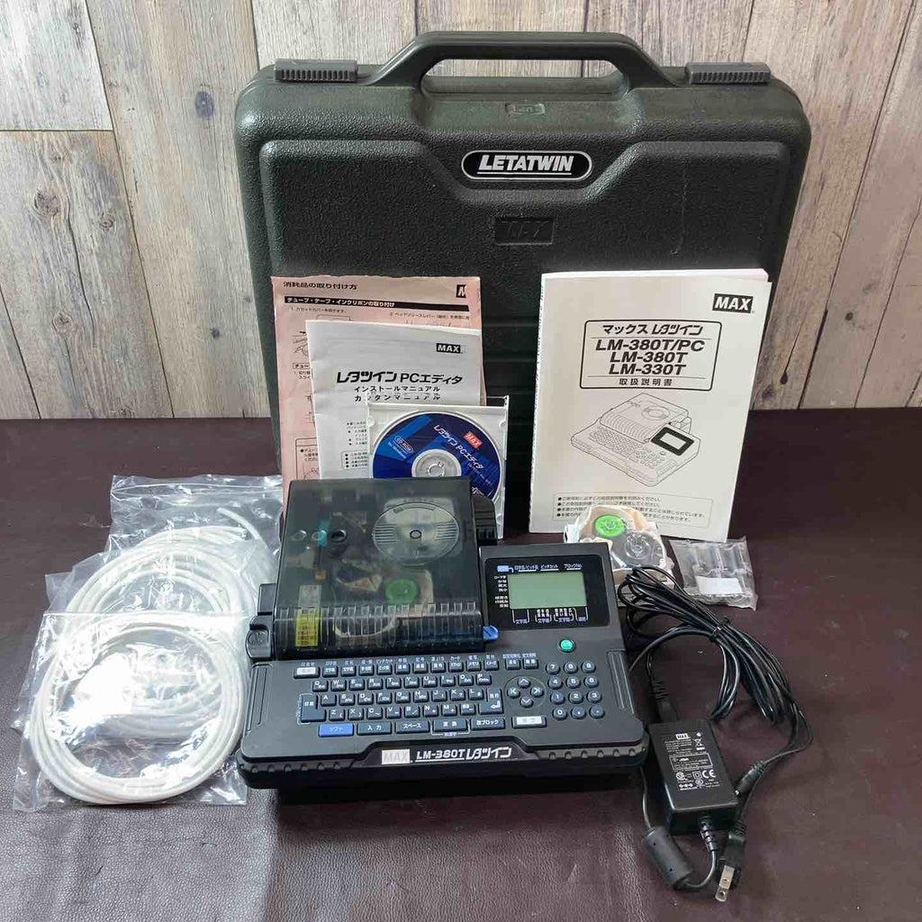 中古品】 マックス(MAX) チューブマーカー(レタツイン) LM-380T 【東大