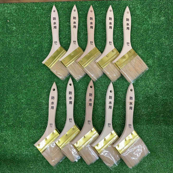 【未使用品】 エポキシ刷毛 筋 85mm 防水用 ＊10本セット 【鴻巣店】