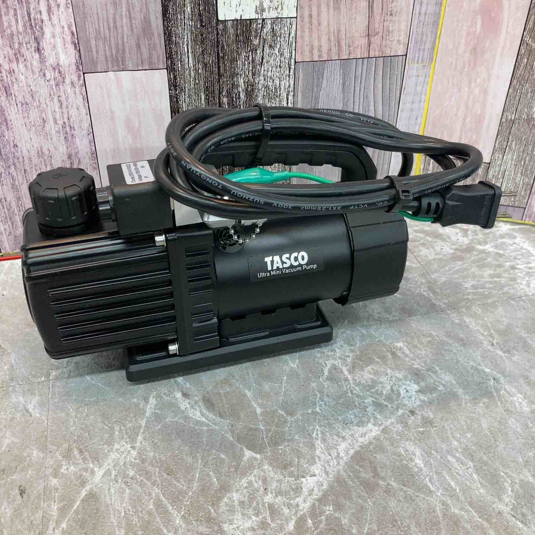 ◇イチネンTASCO オイル逆流防止弁付ウルトラミニツーステージ真空ポンプ TA150SW【八潮店】