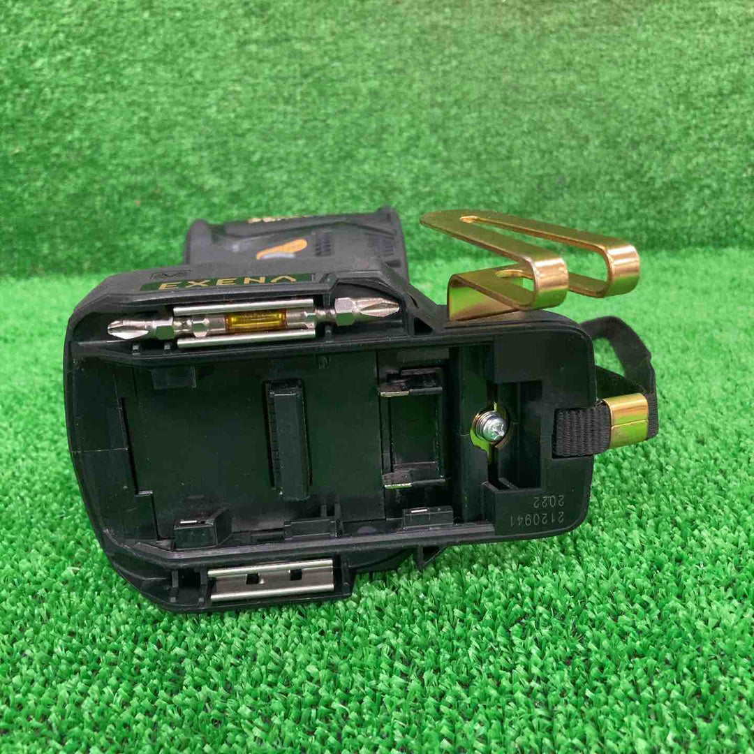 ◇パナソニック 充電インパクトドライバー EZ1PD1 +BRAIN 18V5.0Ahバッテリー2個 アタッチメント付 EXENA Pシリーズ ブラック EZ1PD1J18A1B【川崎店】