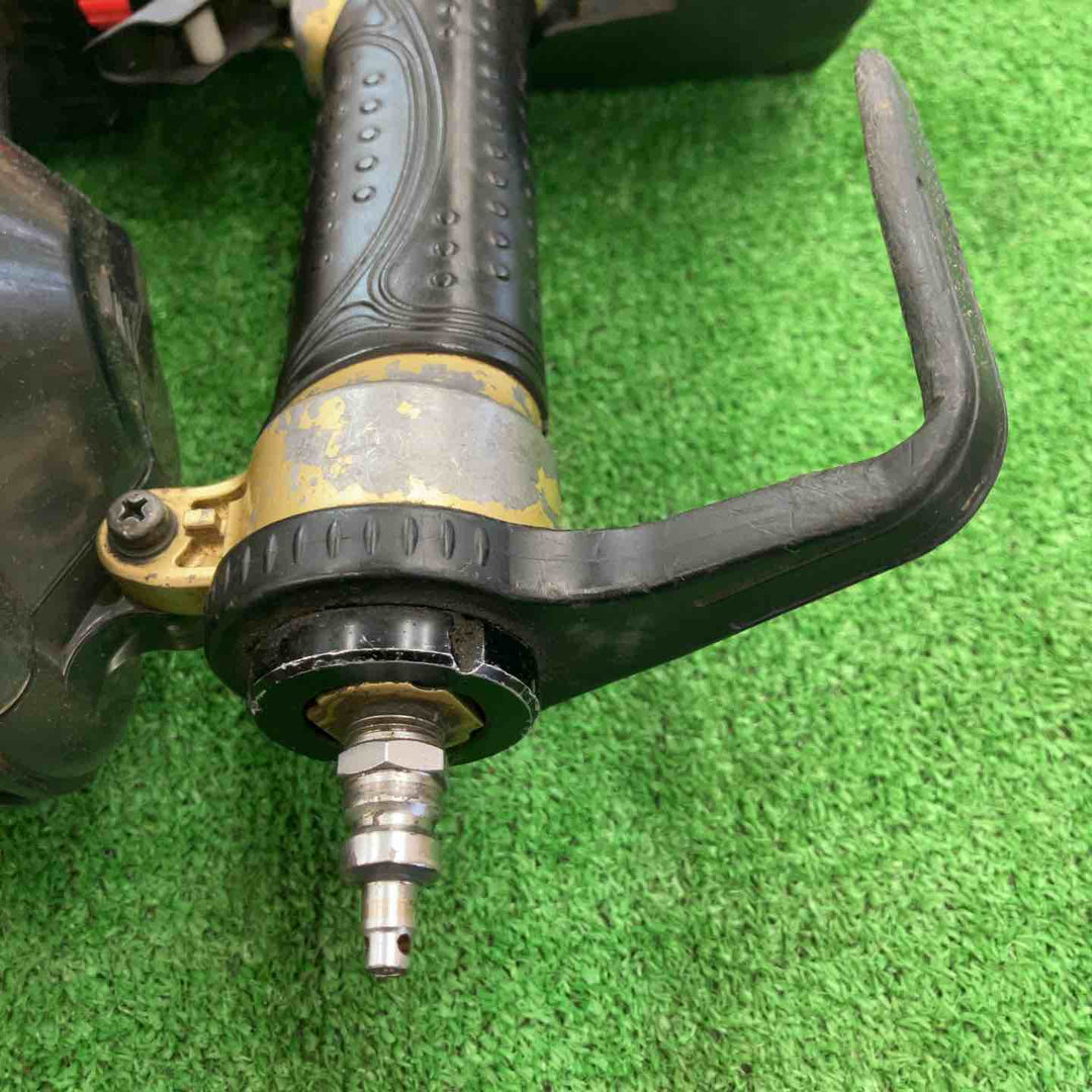 【ジャンク品・エア漏れ】 日立 90mm 高圧エア釘打ち機 NV90HMC 【桶川店】