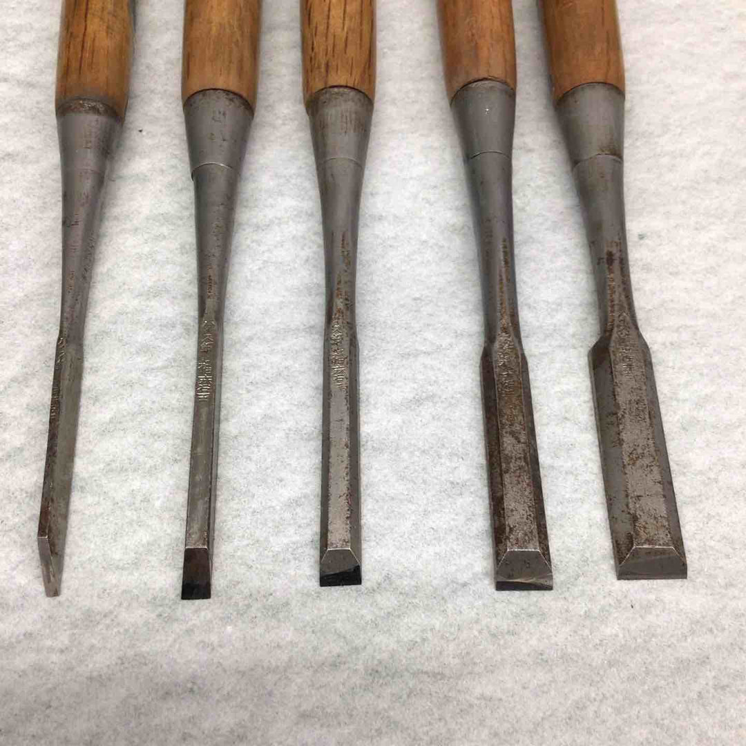 【中古品】 鑿 のみ 播磨王 10本組 【鴻巣店】