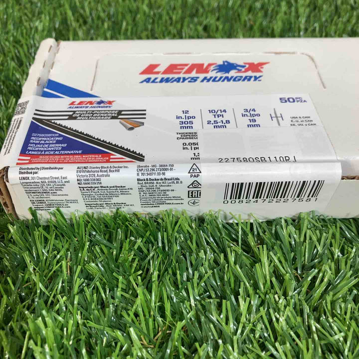 ◇レノックス(LENOX) バイメタルセーバーソーブレード 300mm 10/14山 (50枚) 22758OSB110R【戸田店】