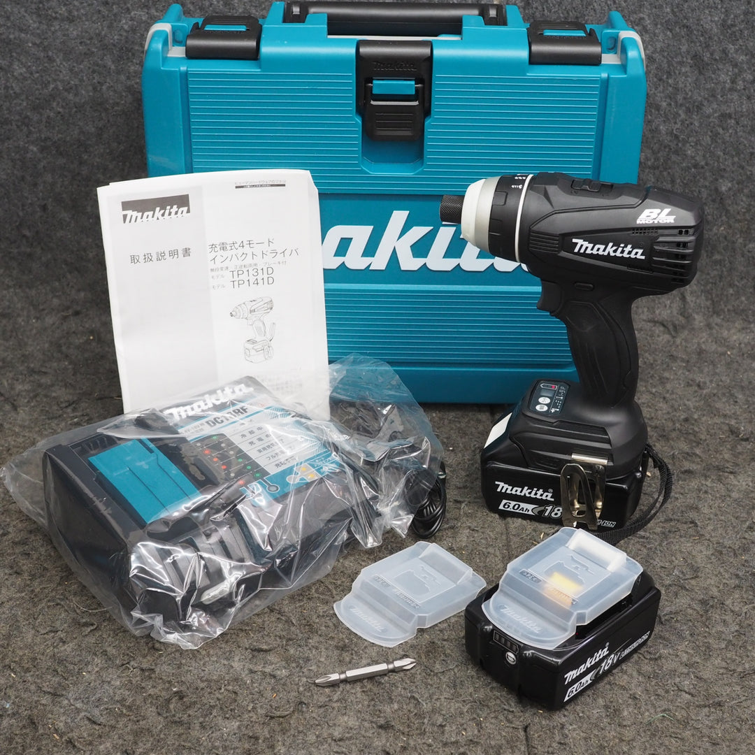 【未使用品】マキタ(makita) コードレス4モードインパクトドライバー TP141DRGXB【鴻巣店】