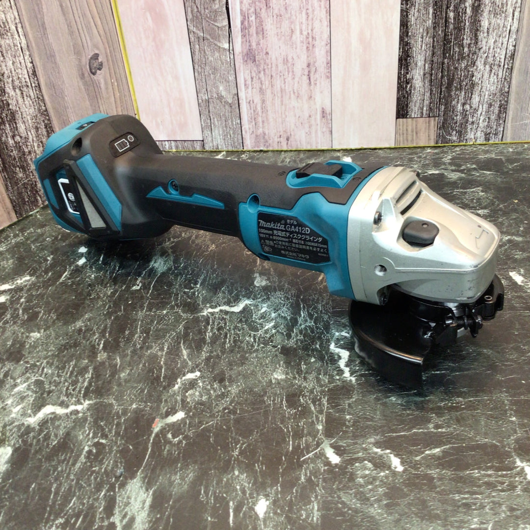 ★マキタ(makita) 100mmコードレスディスクグラインダ GA412DZ【八潮店】