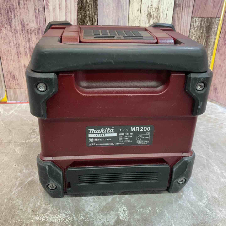 ◇マキタ(makita) コードレススピーカー MR200AR【八潮店】