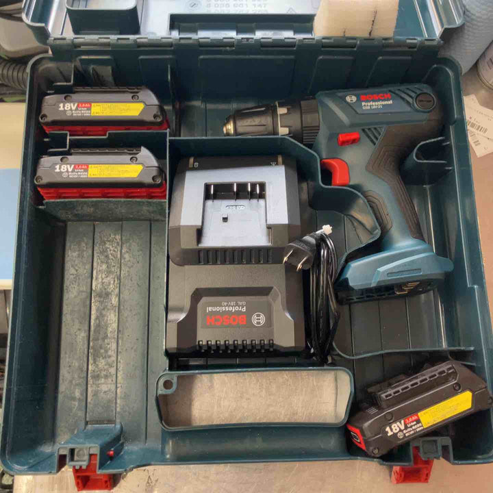 【中古品】 ボッシュ/BOSCH コードレス振動ドライバードリル・GSB18V-21 【桶川店】